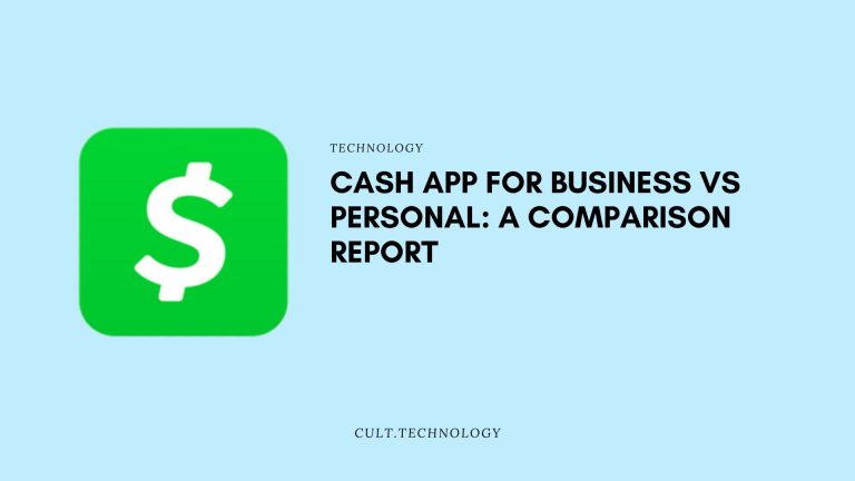 Cash App for Business vs Personal