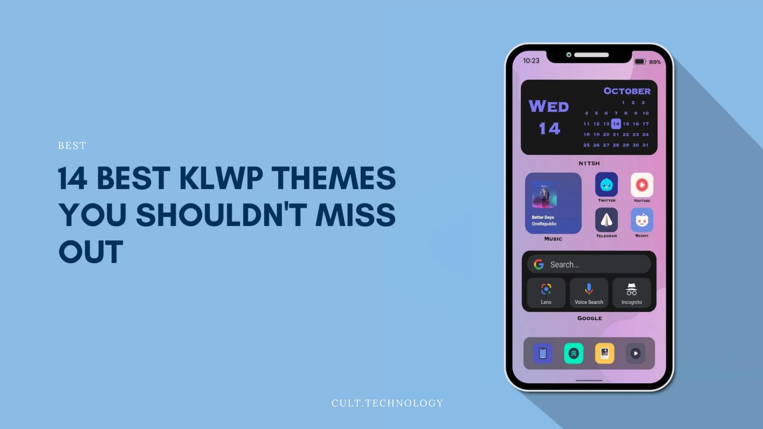 11 Best KLWP Themes to Customize your Android Phone [2024]