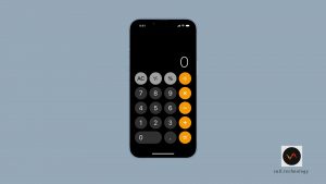 how to see iphone calculator history