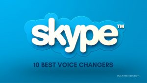 best skype voice changer