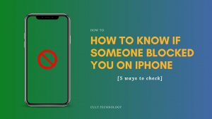 how to tell if someone blocked your number on iphone