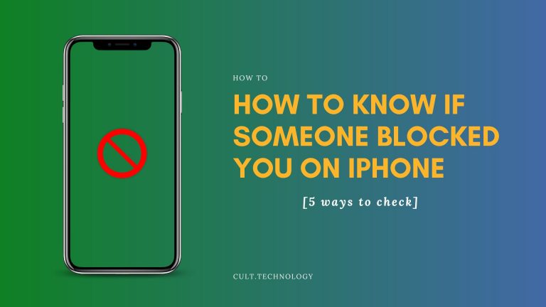 how to tell if someone blocked your number on iphone