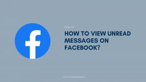 view unread messages on facebook