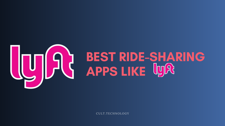 Best ride Sharing apps like Lyft