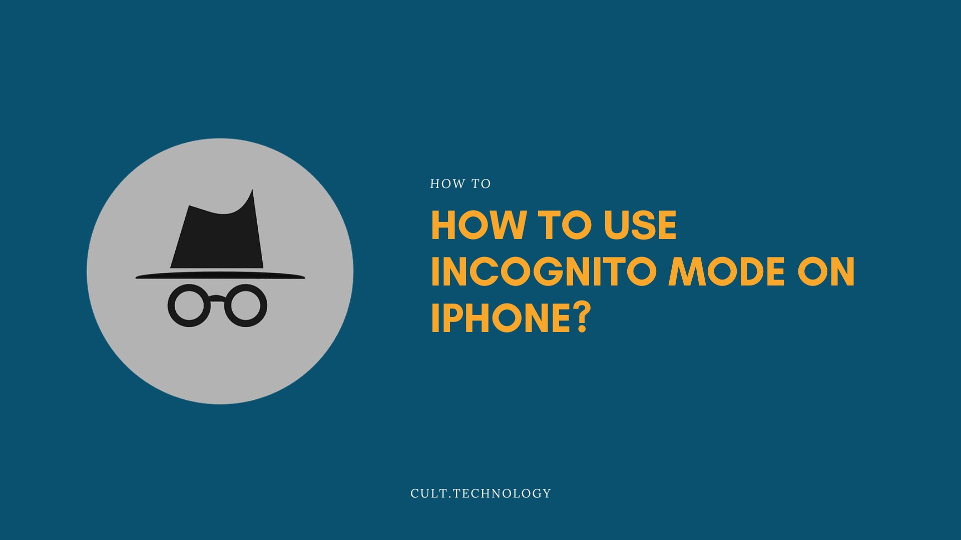 how to use incognito on iphone