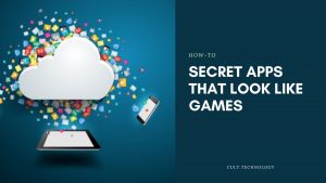 cheating secret message apps that look like games