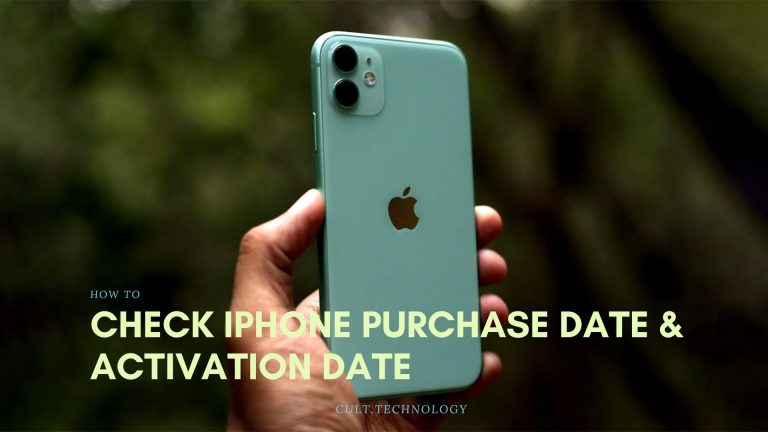 how to check iphone purchase date and activation date