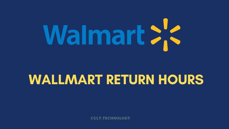 wallmart return hours