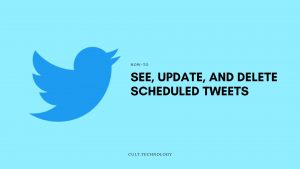 scheduled tweets