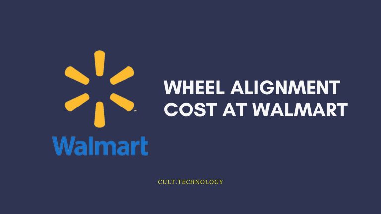 wheel alignment cost at walmart