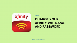 Change Your Xfinity WiFi Name
